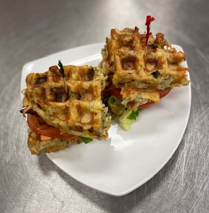 Chicken& Waffle Sandwich