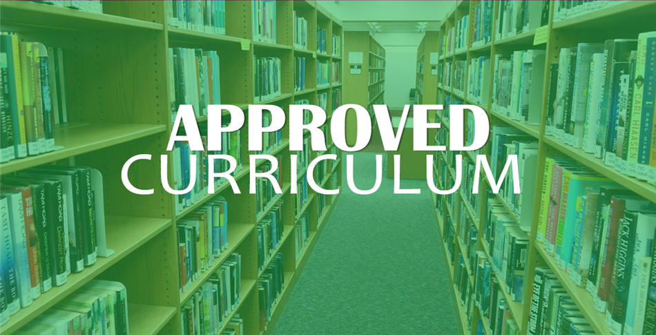 Approved Curriculum