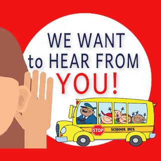  We want to hear from you. Share your concerns.