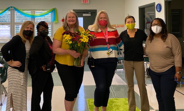 Congratulations to our 2021-2022 AES Teacher of the Year, Ms. Proud!